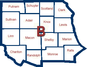 Troop B Counties